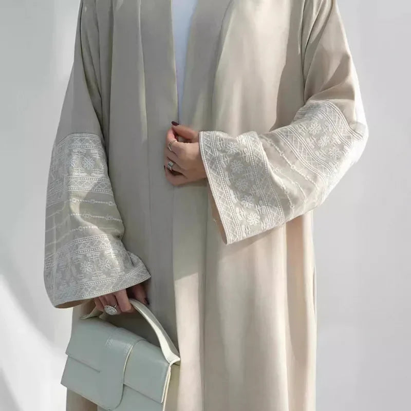 Elegant Open Abaya