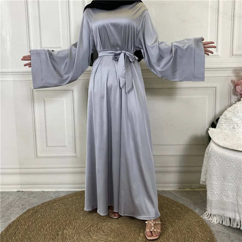 Satin Elegance Abaya