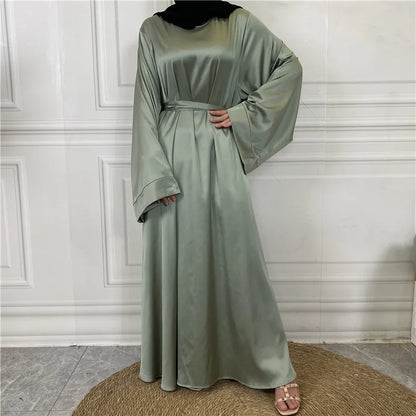 Satin Elegance Abaya