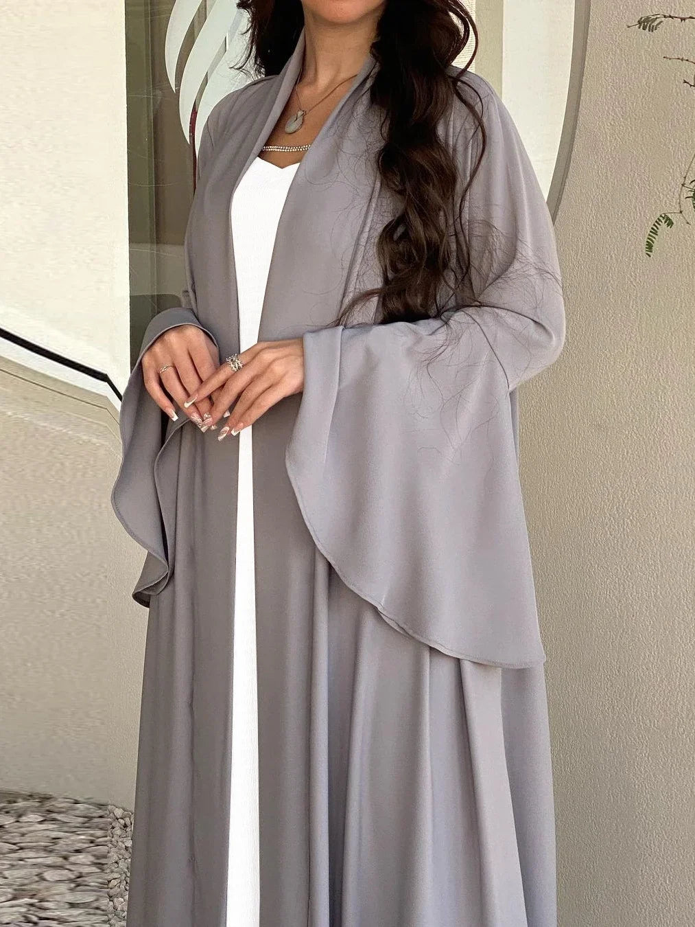 Women's Layered Open Kimono (2 piece set)