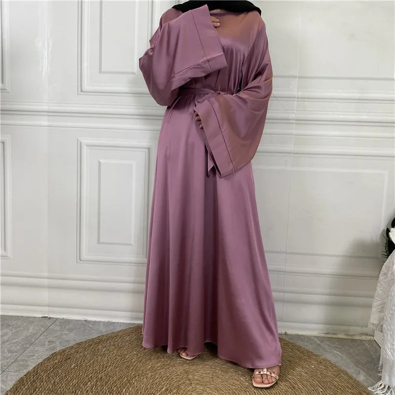 Satin Elegance Abaya