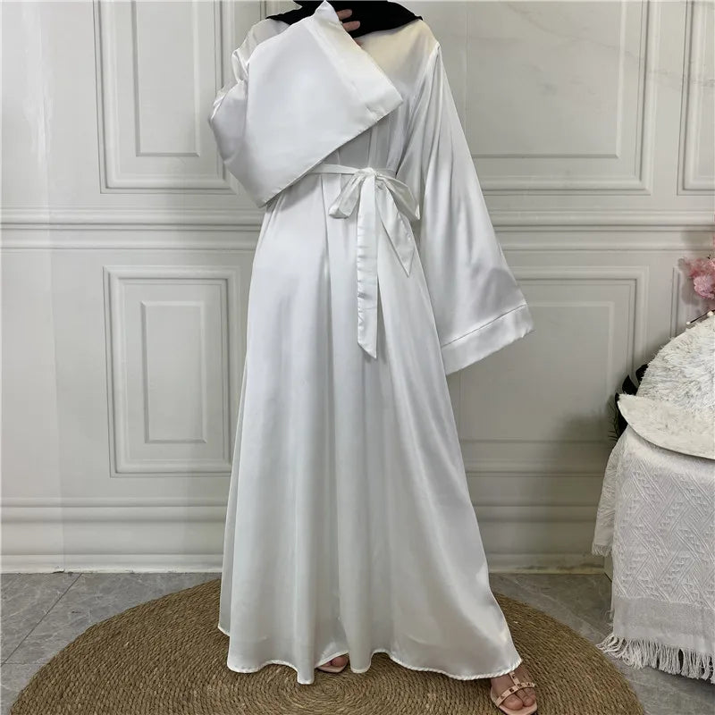 Satin Elegance Abaya