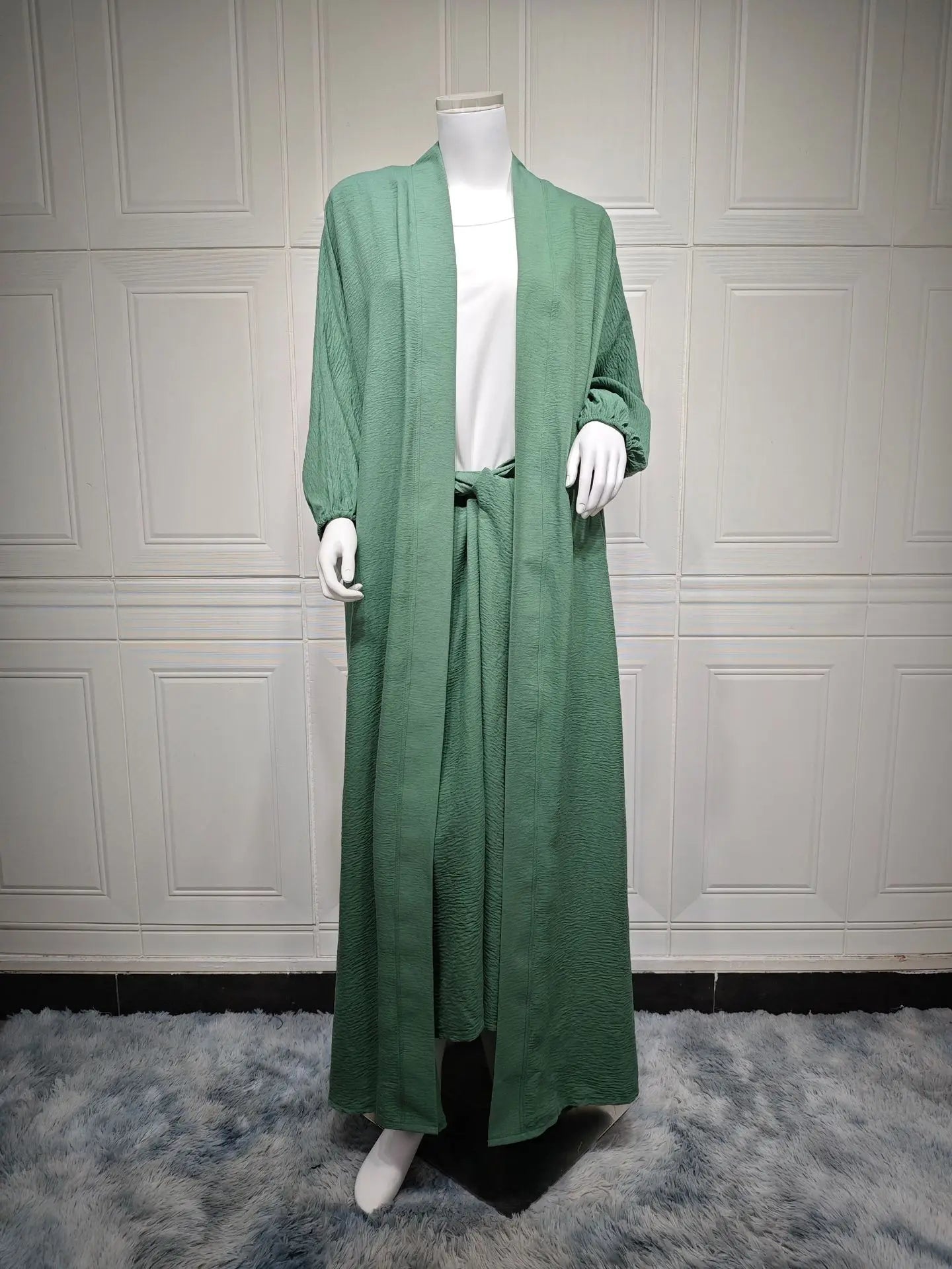 Elegant 2-Piece Kimono Set