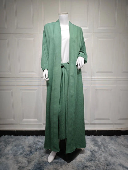 Elegant 2-Piece Kimono Set